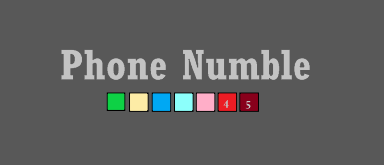 How To Play Phone Numble: A Comprehensive Guide
