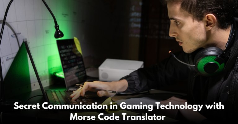 Secret Communication in Gaming Technology
