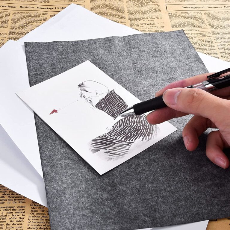 Guy using Carbon Paper