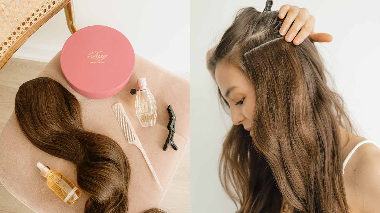 Real Hair Clip-In Hair Extensions: Ease Achieve a Natural Look