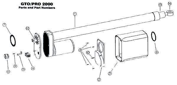 GTO Pro 2502 Limit Switch Part