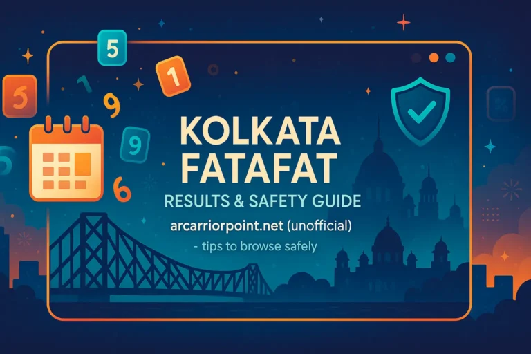 Kolkata Fatafat arcarrierpoint.net