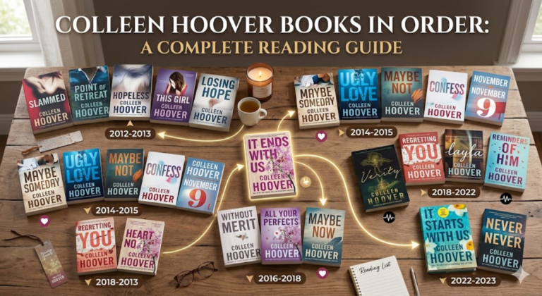 Colleen Hoover Books in Order: A Complete Reading Guide