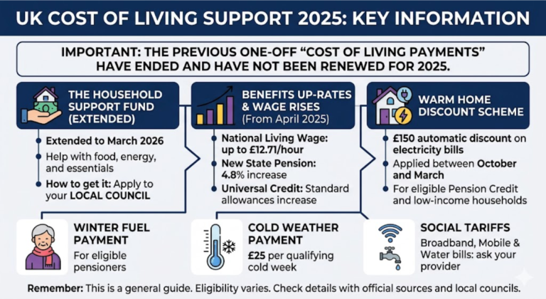 UK Cost of Living Payment 2025: Everything You Need to Know